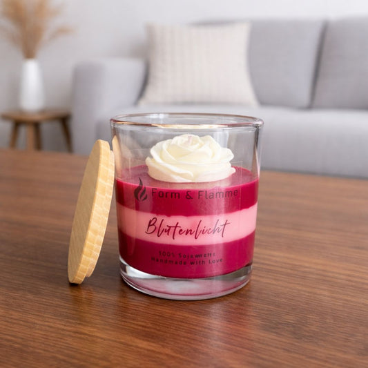 Kerze "Blütenlicht"