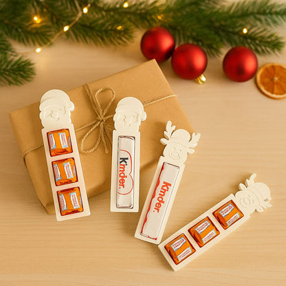 Schokoladenhalter Weihnachtsmann/Rentier