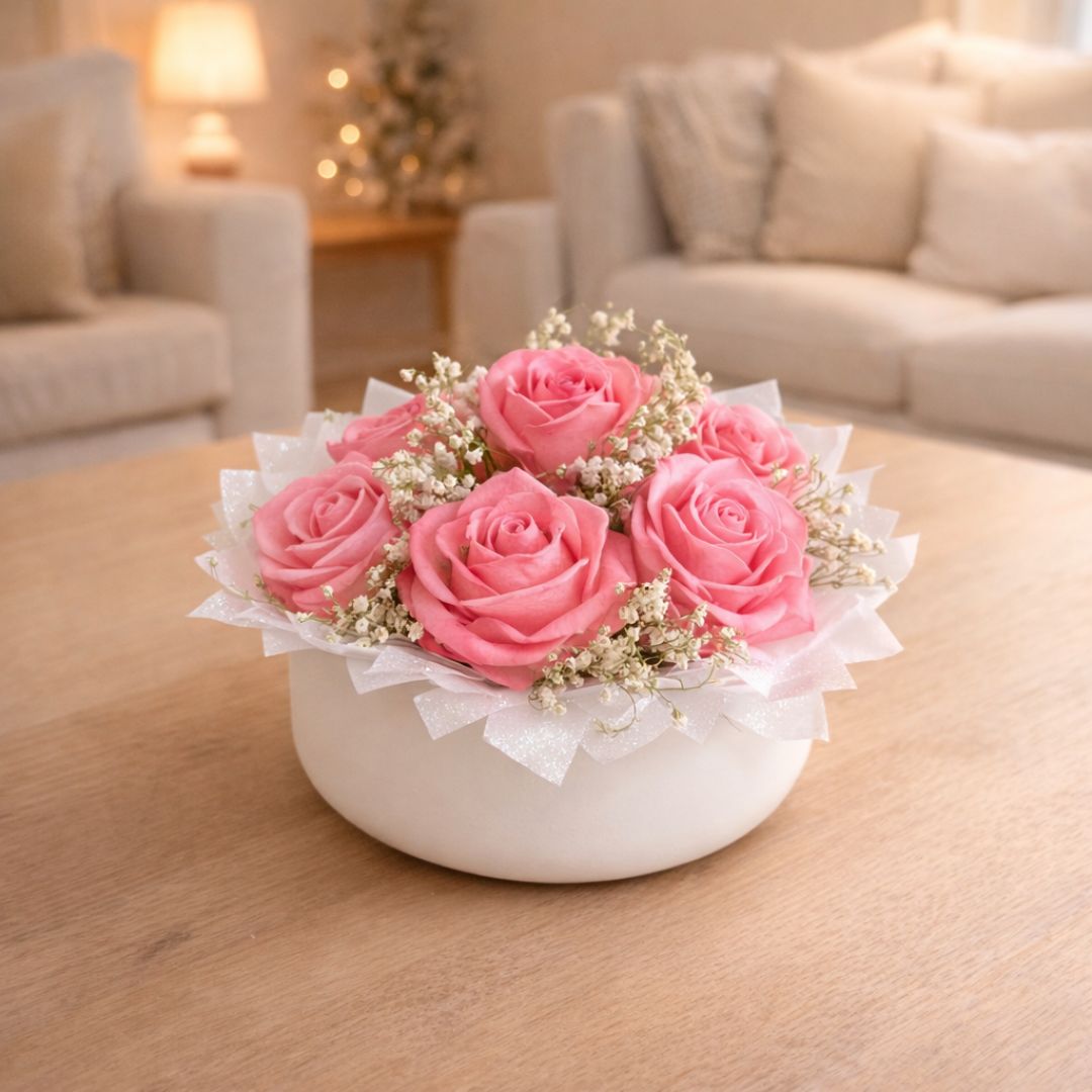 Kleines Rosengesteck
