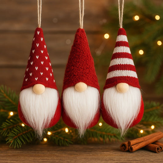 Weihnachtswichtel aus Filz